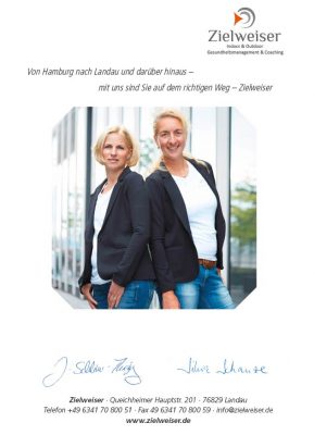 Zielweiser - Jasmin Schlimm-Thierjung & Silvia Schanze